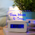 Scribble Writing Alarm Clock Scribble Writing Alarm Clock