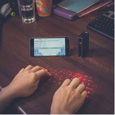 Laser Keyboard And Powerbank