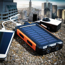 SOLAR-POWERED POWER BANK 10000MAH