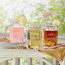 Time Mason Jar Mug Time Mason Jar Mug