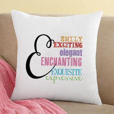 All About Her Throw Pillow