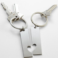 Couple's Key Chain