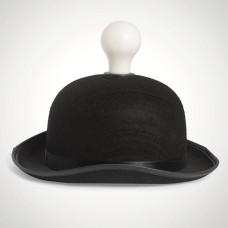 HEADED BOWLER HAT LIGHT