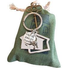 New Home Keychain Gift 