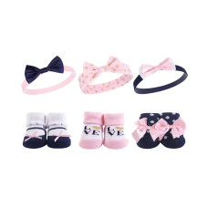 Baby Girl Socks and Headband Giftset