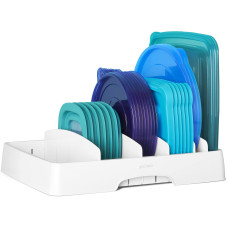Food Container Lid Organizer
