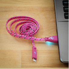 GLOWING BRAIDED CABLES IOS GLOWING BRAIDED CABLES IOS