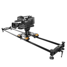 Camera slider manual model with connectable tracks