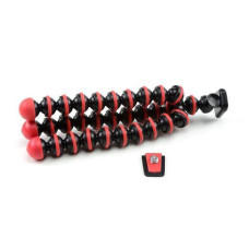Red/ Black Tripod w/ Flexible Octopus Legs