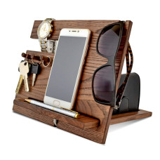 Wood Phone Docking Station Wood Phone Docking Station