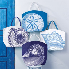 'SEASIDE' JUTE TOTE BAG