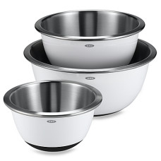  3-Piece Stainless Steel Mixing Bowl Set