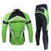 ARSUXEO Men Sports Cycling Clothes Bike Bicycle Suits Jersey Long Sleeve Clothing
