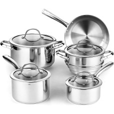 Classic Stainless Steel Cookware Set Classic Stainless Steel Cookware Set
