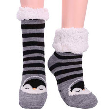 Women’s Fuzzy Slipper Socks