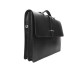 TWIN-COMPARTMENT 16″ BRIEFCASE IN BLACK TWIN-COMPARTMENT 16″ BRIEFCASE IN BLACK