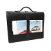 TWIN-COMPARTMENT 16″ BRIEFCASE IN BLACK TWIN-COMPARTMENT 16″ BRIEFCASE IN BLACK